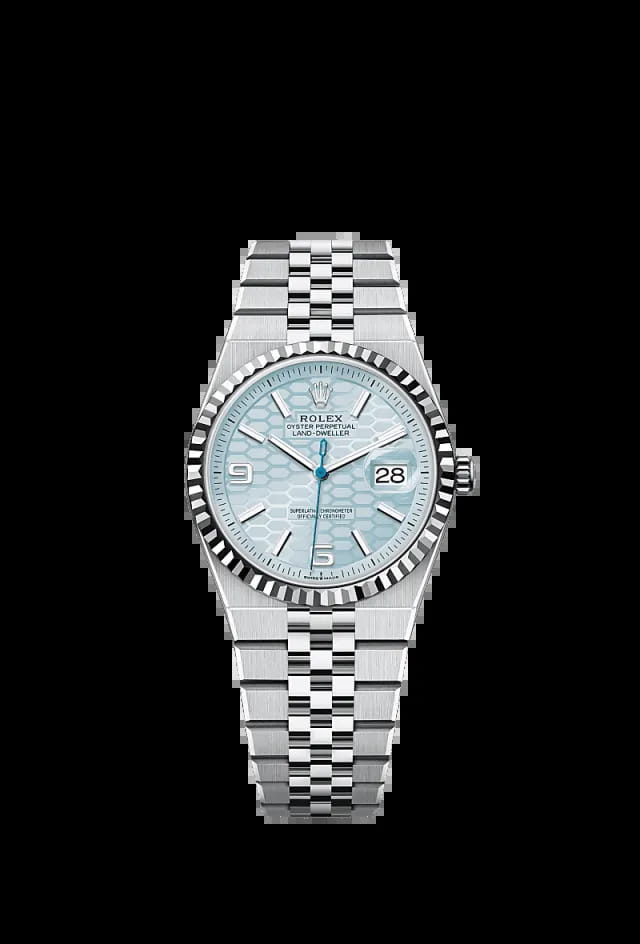 Rolex Land-Dweller  Ice  Blue 127236