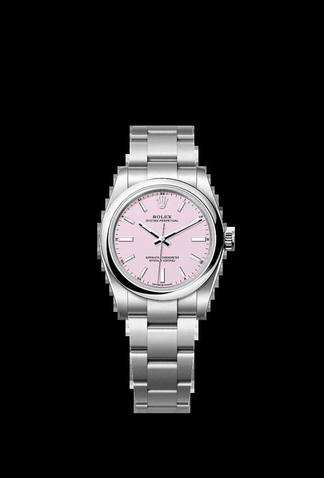 Rolex Oyster Perpetual 34mm Pink 124200
