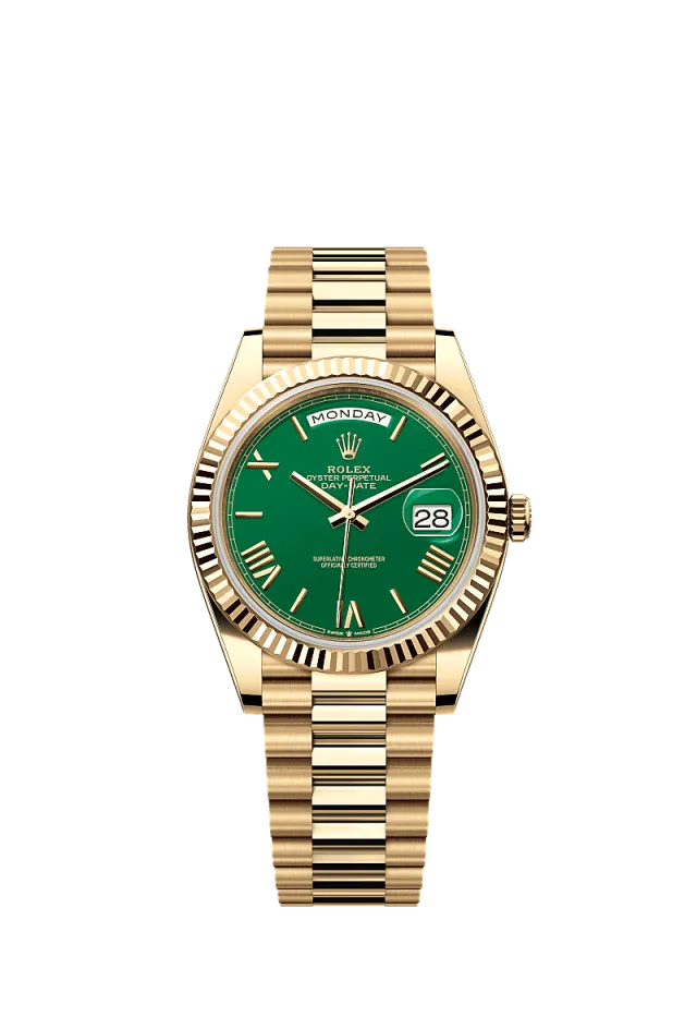 Rolex Day Date 40mm Green 228238