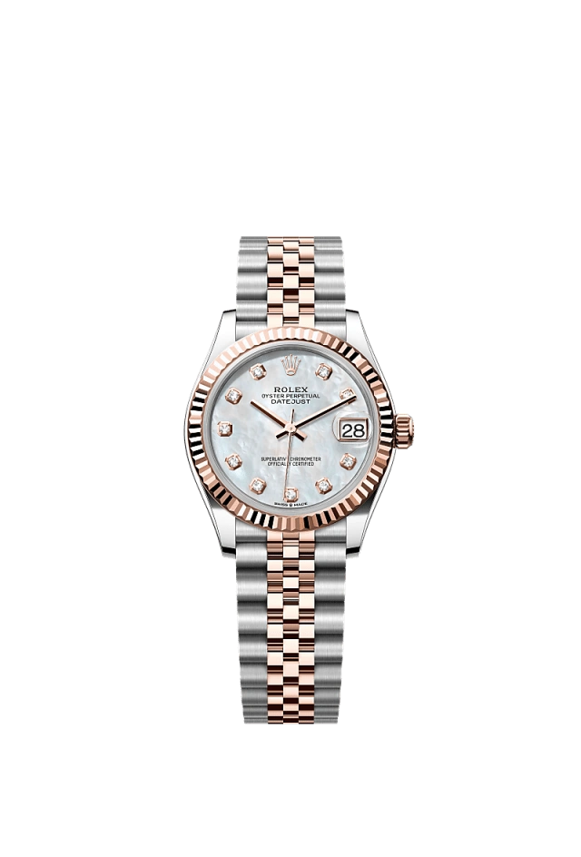 Rolex Datejust 31mm White Mother Of Pearl 278271