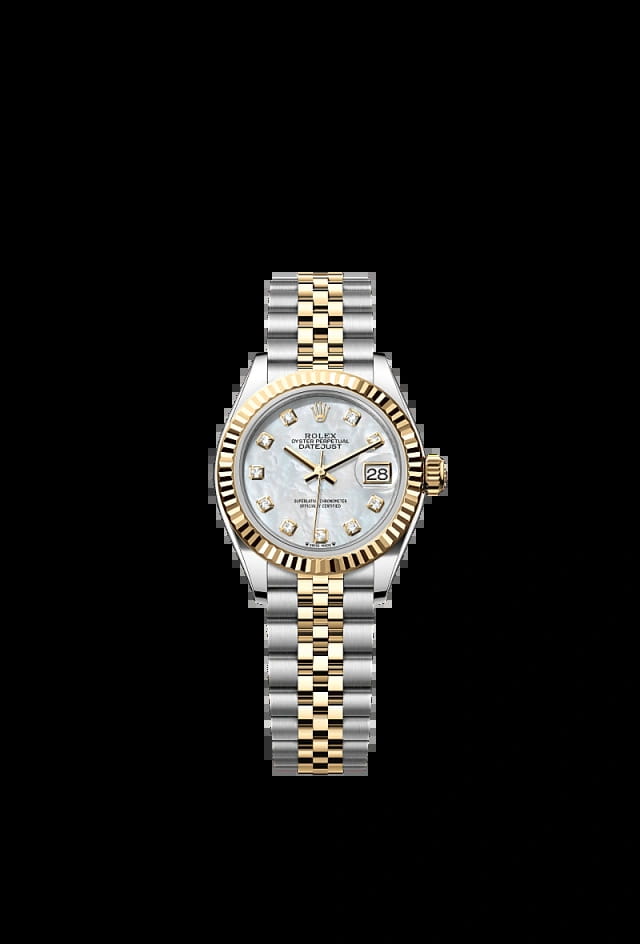 Rolex Datejust  28mm White Mother-Of-Pearl 279173