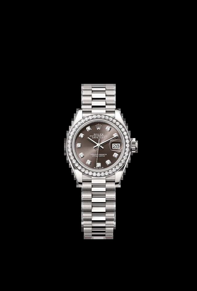 Rolex Lady-Datejust 28mm Dark Grey 279139RBR