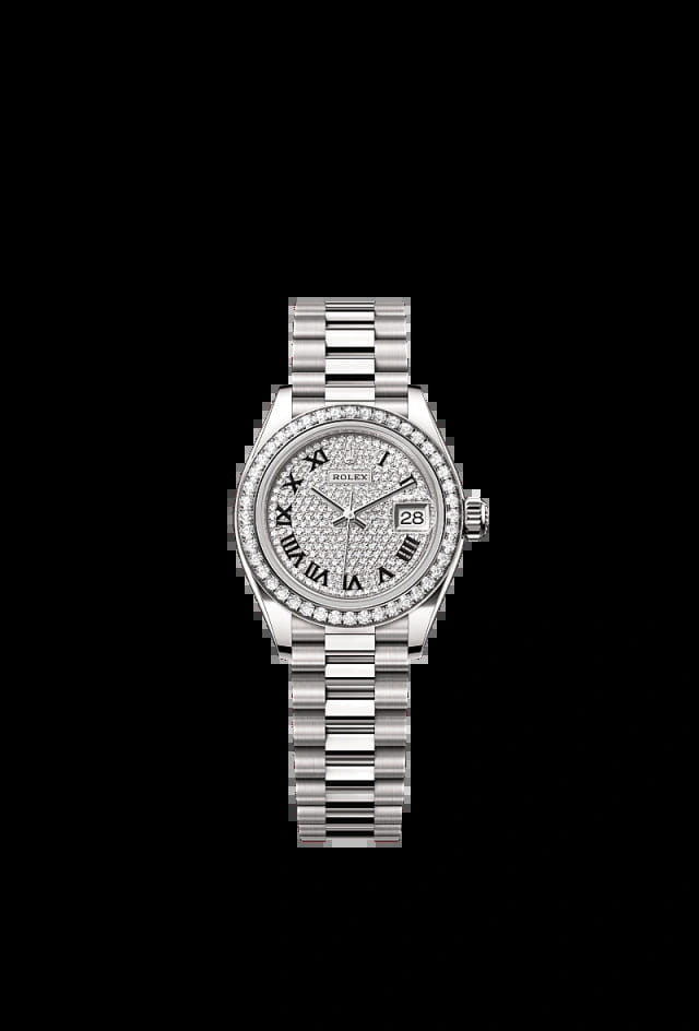 Rolex Lady-Datejust 28mm Diamond-Paved 279139RBR