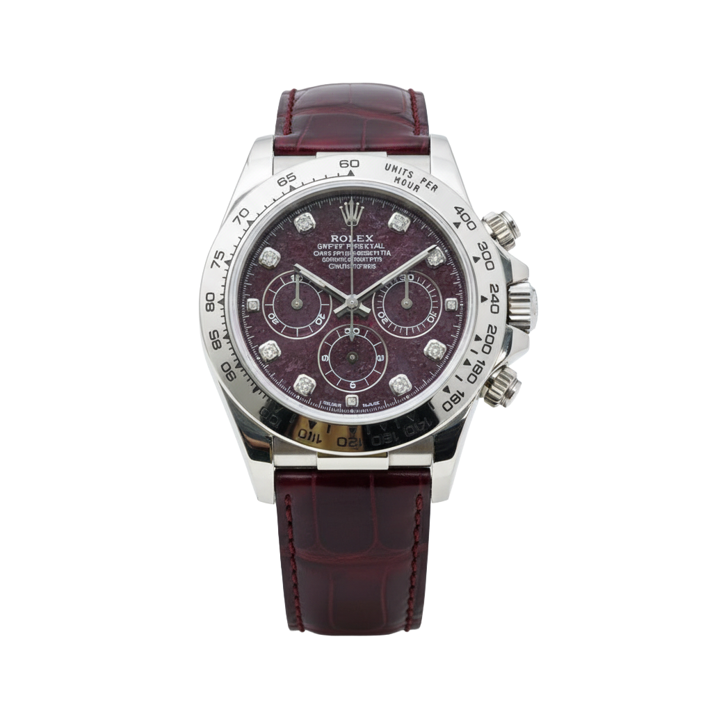 Rolex Daytona 16519 Bordeaux Dial 40mm