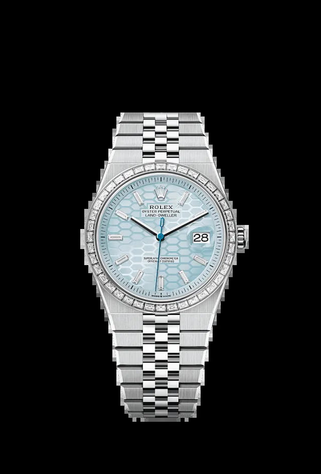 Rolex Land-Dweller 40mm Ice blue 127386TBR