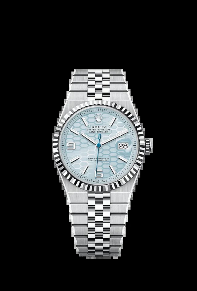 Rolex Land-Dweller 40mm Ice blue 127336