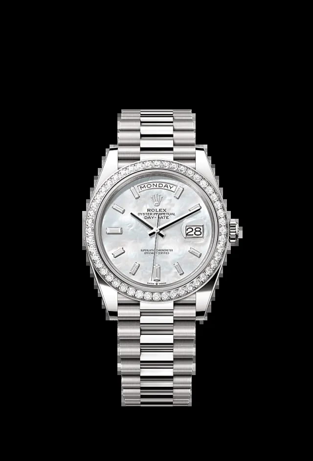 Rolex Day-Date 40mm White 228349RBR