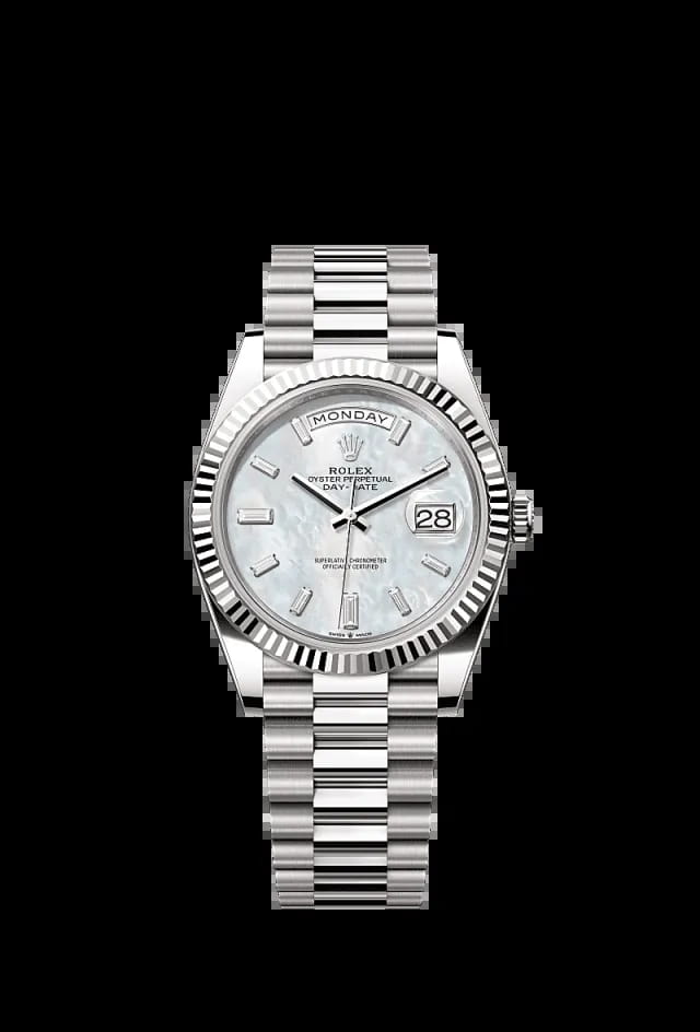 Rolex Day-Date 40mm White 228239