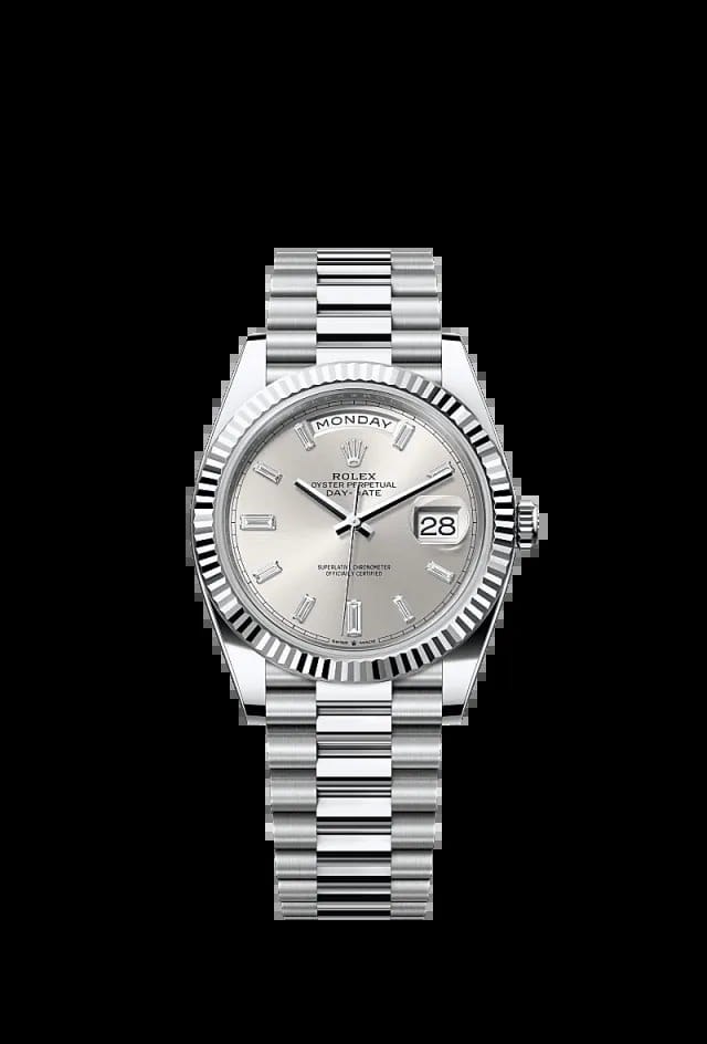 Rolex Day-Date 40mm Silver 228236