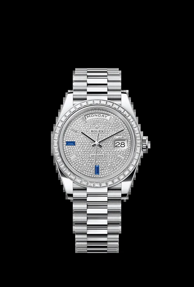 Rolex Day-Date 40mm diamond-paved 228396TBR