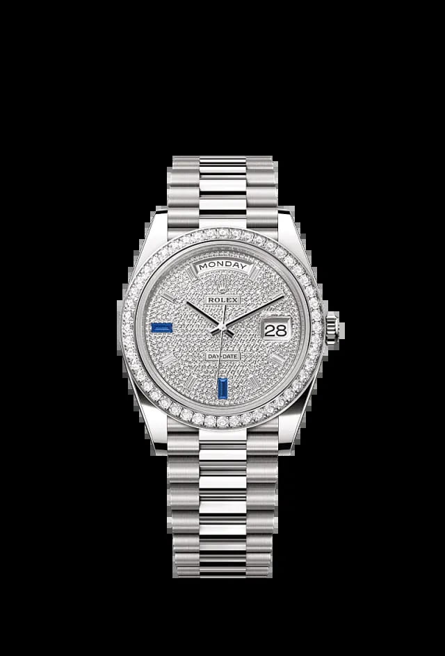 Rolex Day-Date 40mm diamond-paved 228349RBR