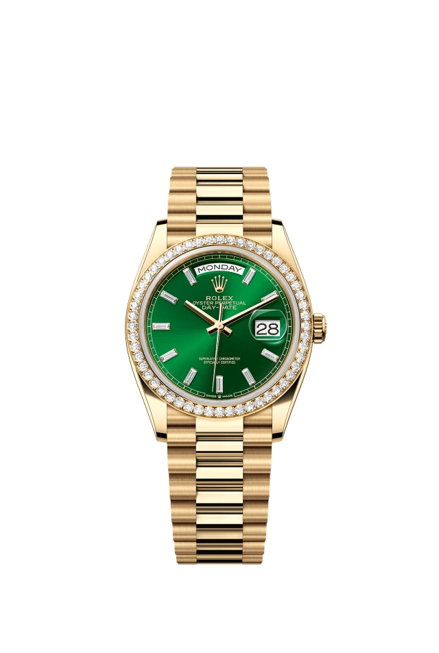 Rolex Day-Date 36mm Green 128348RBR