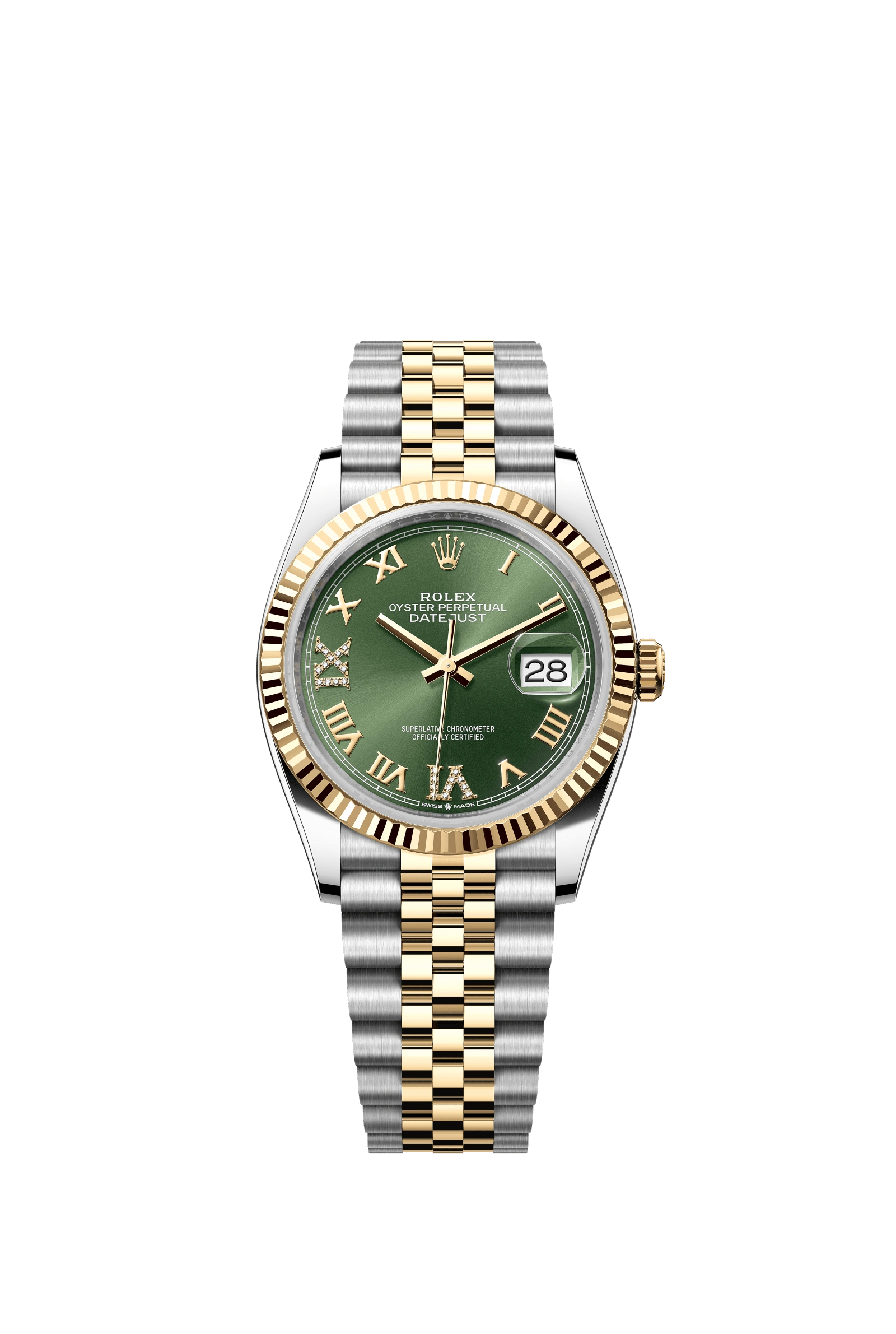 Rolex Datejust 36mm Olive Green 126233