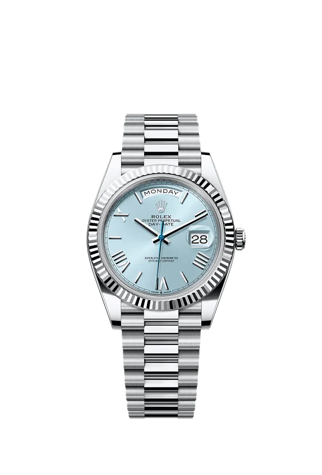 Rolex Day-Date 40mm Ice blue 228236