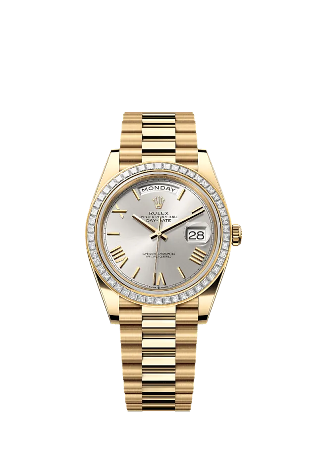 Rolex Day-Date 40mm Silver 228398TBR