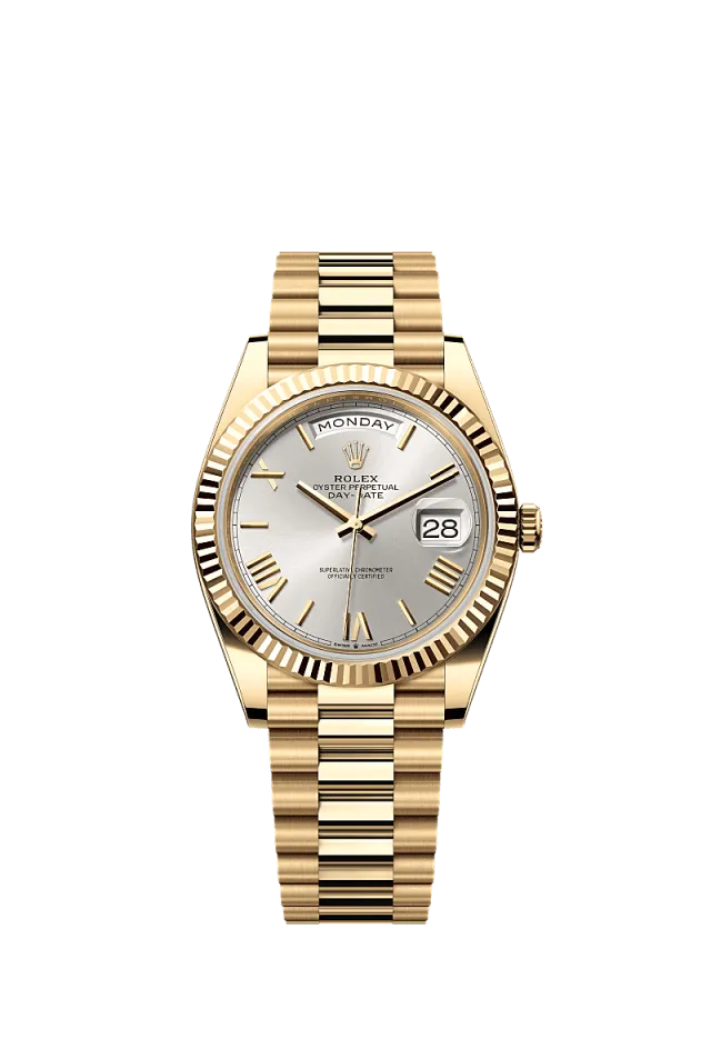 Rolex Day-Date 40mm Silver 228238