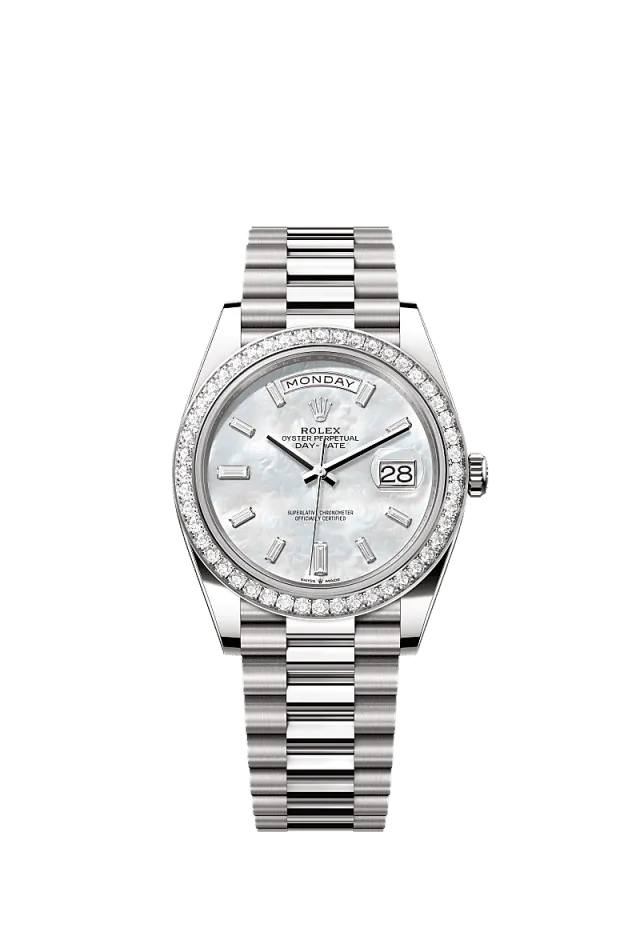 Rolex Day-Date 40mm White 228349RBR