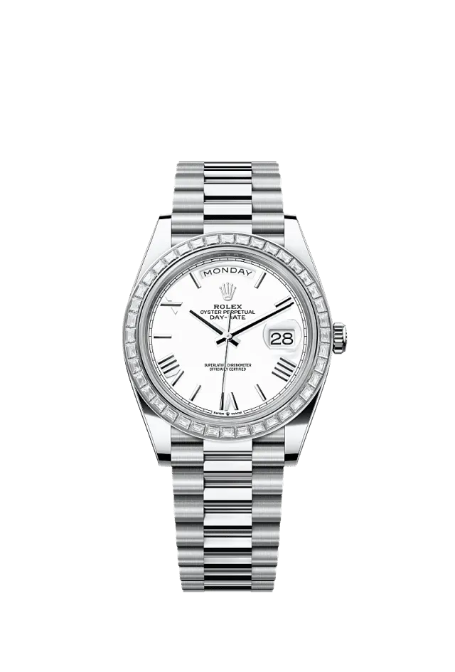 Rolex Day-Date 40mm White 228396TBR
