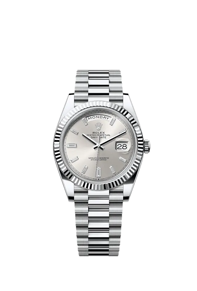 Rolex Day-Date 40mm Silver 228236