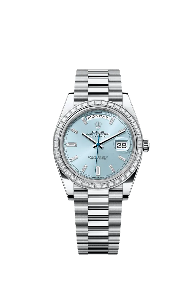 Rolex Day-Date 40mm Ice blue 228396TBR