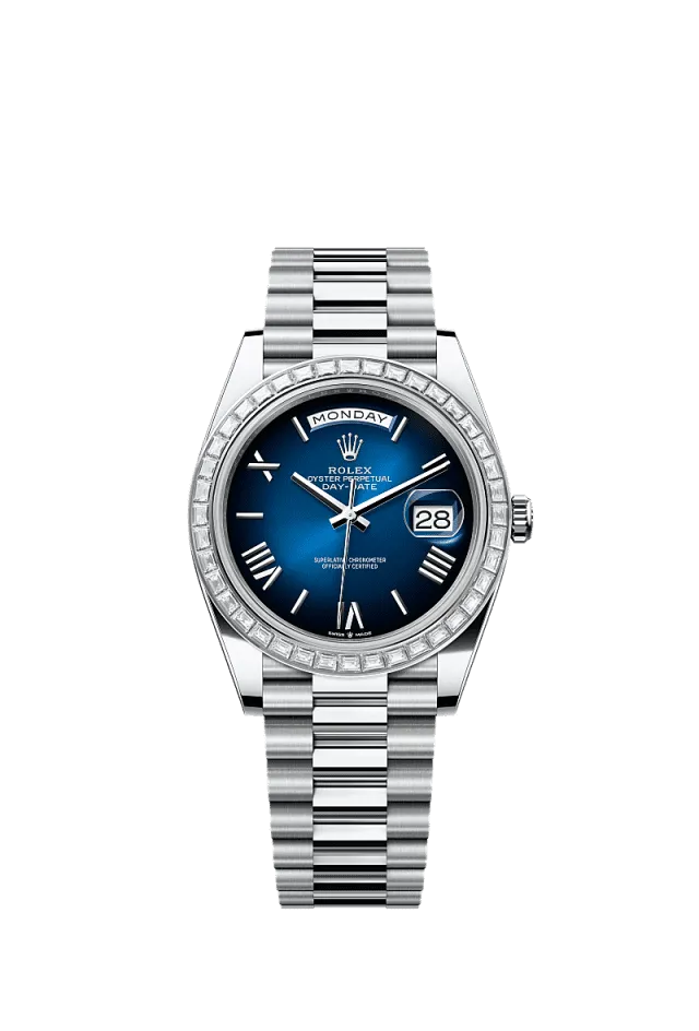 Rolex Day-Date 40mm Blue 228396TBR