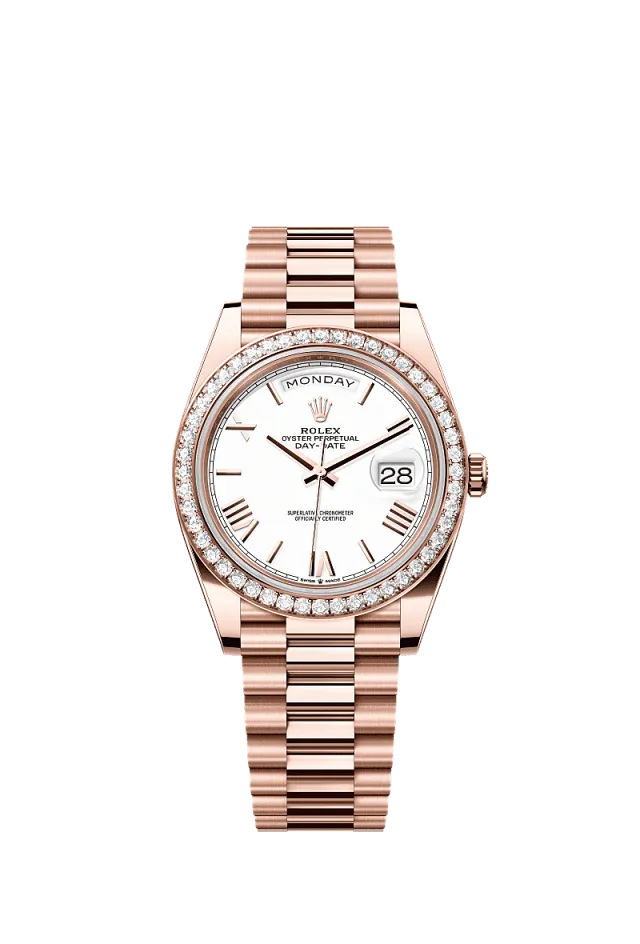 Rolex Day-Date 40mm White 228345RBR