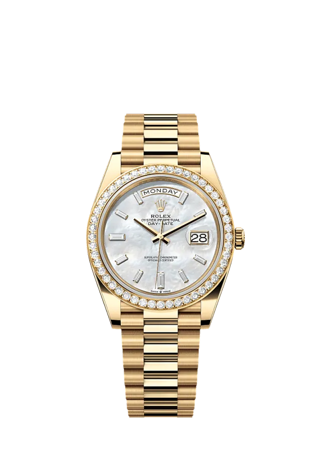 Rolex Day-Date 40mm Mother of Pearl 228348RBR