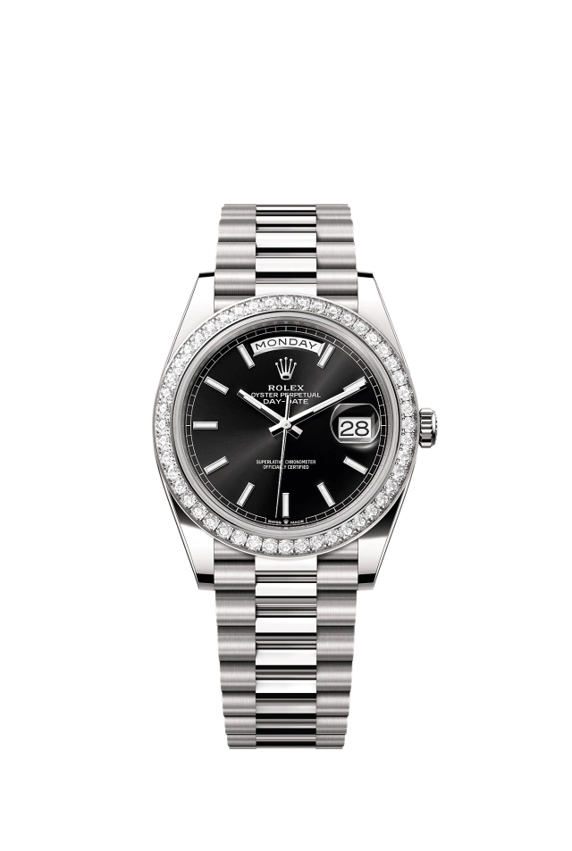 Rolex Day-Date 40mm Black 228349RBR