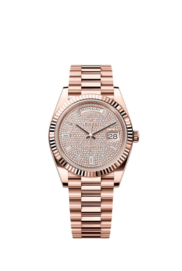 Rolex Day-Date 40mm Diamond-Paved Dial 228235