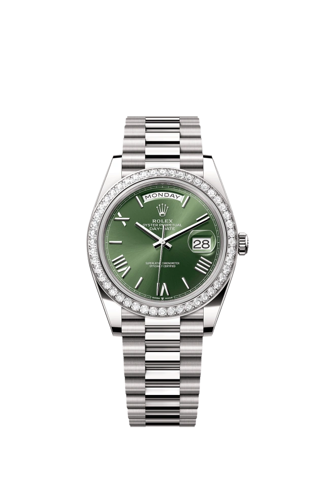 Rolex Day-Date 40mm Olive Green 228349RBR