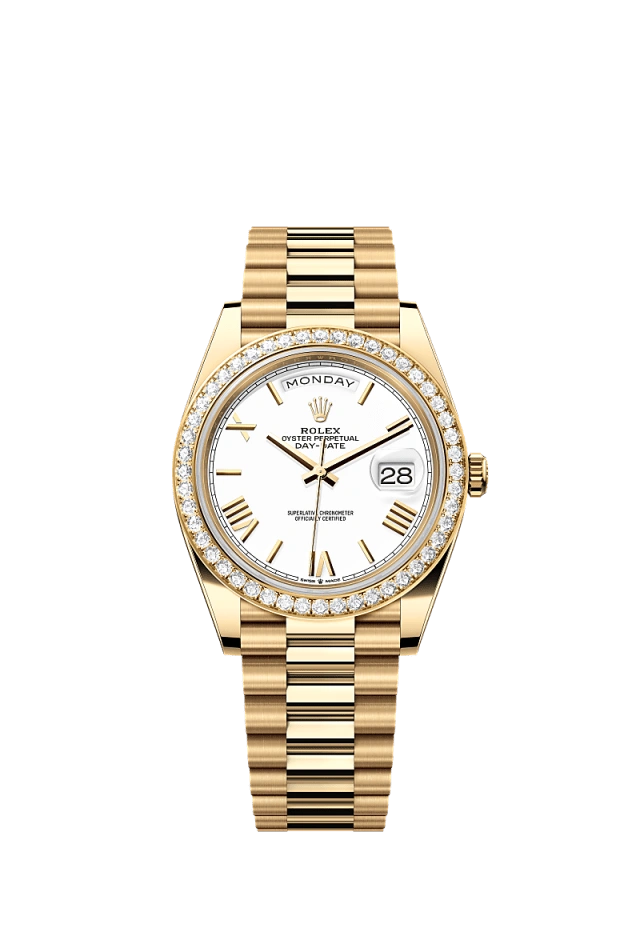 Rolex Day-Date 40mm White 228348RBR