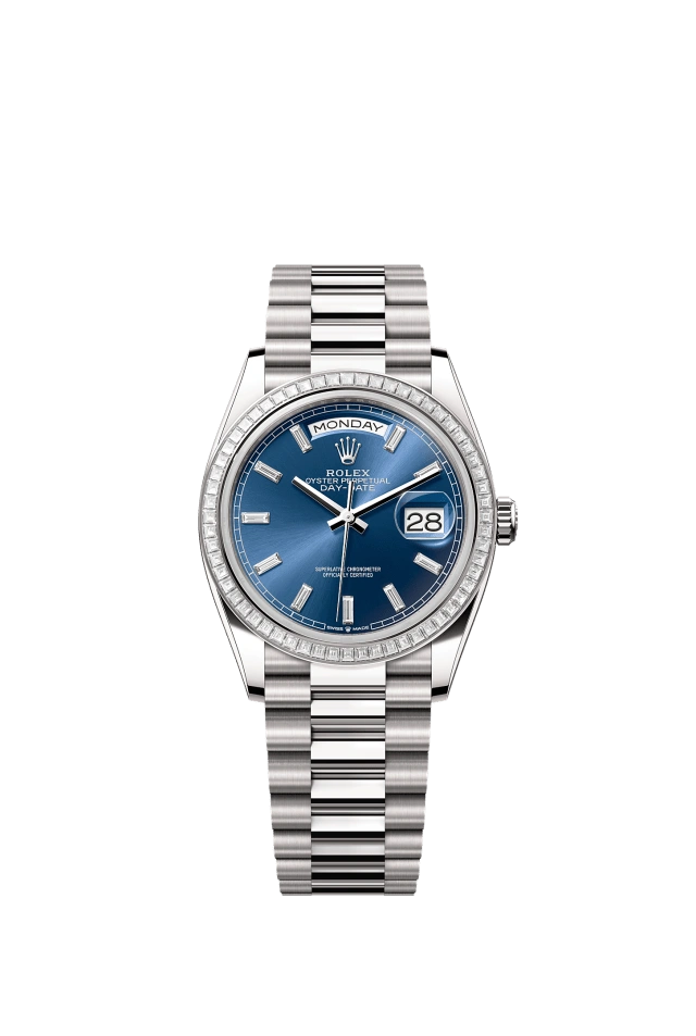 Rolex Day-Date 36mm Blue 128399TBR