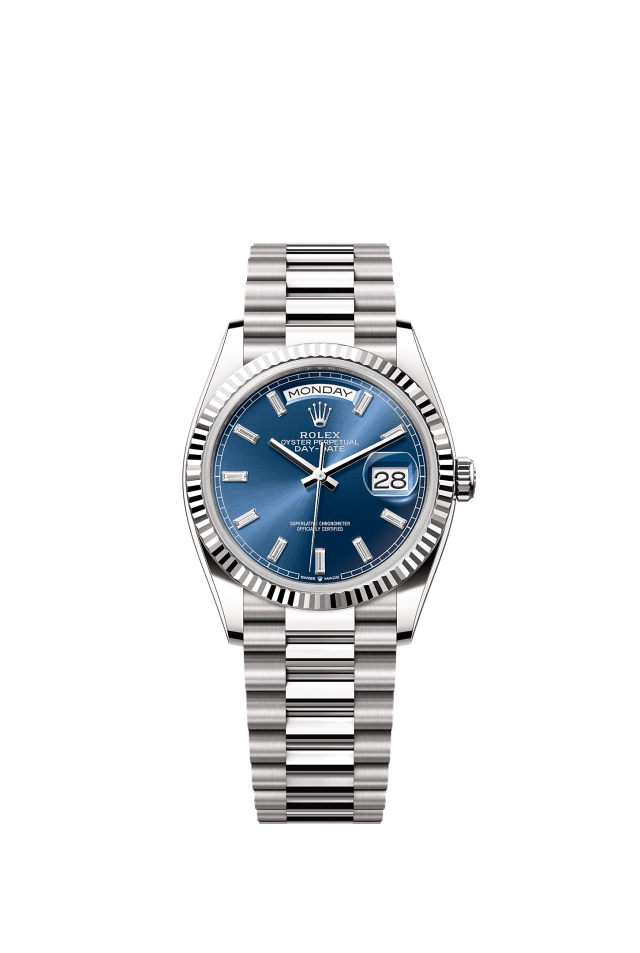 Rolex Day-Date 36mm Blue 128239