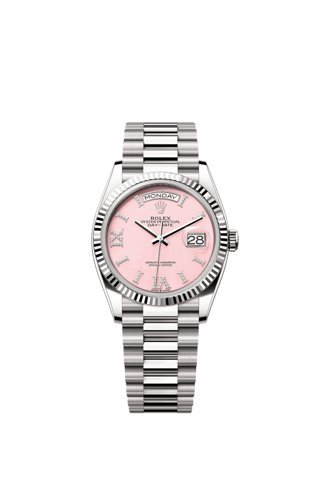 Rolex Day-Date 36mm Pink Opal 128239