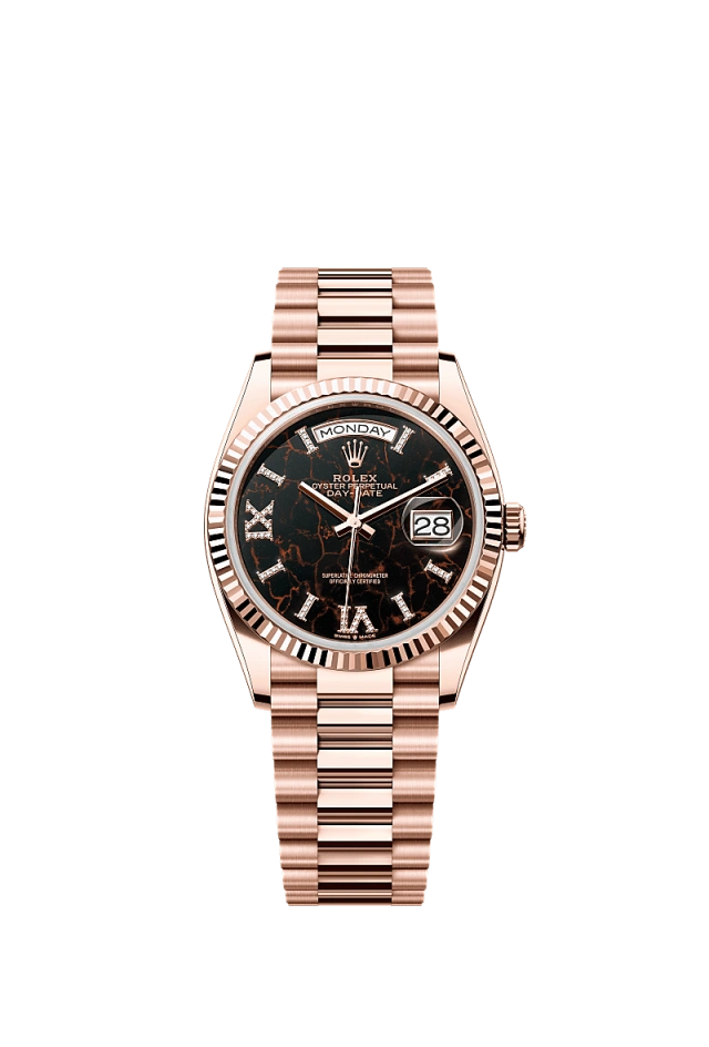 Rolex Day-Date 36mm Eisenkiesel 128235