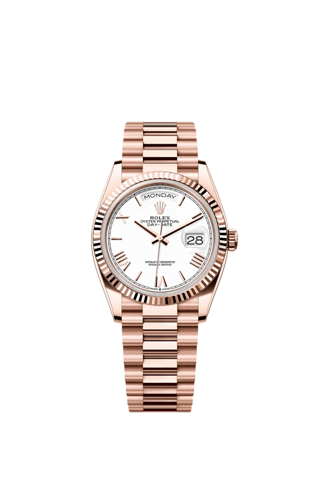 Rolex Day-Date 36mm White 128235