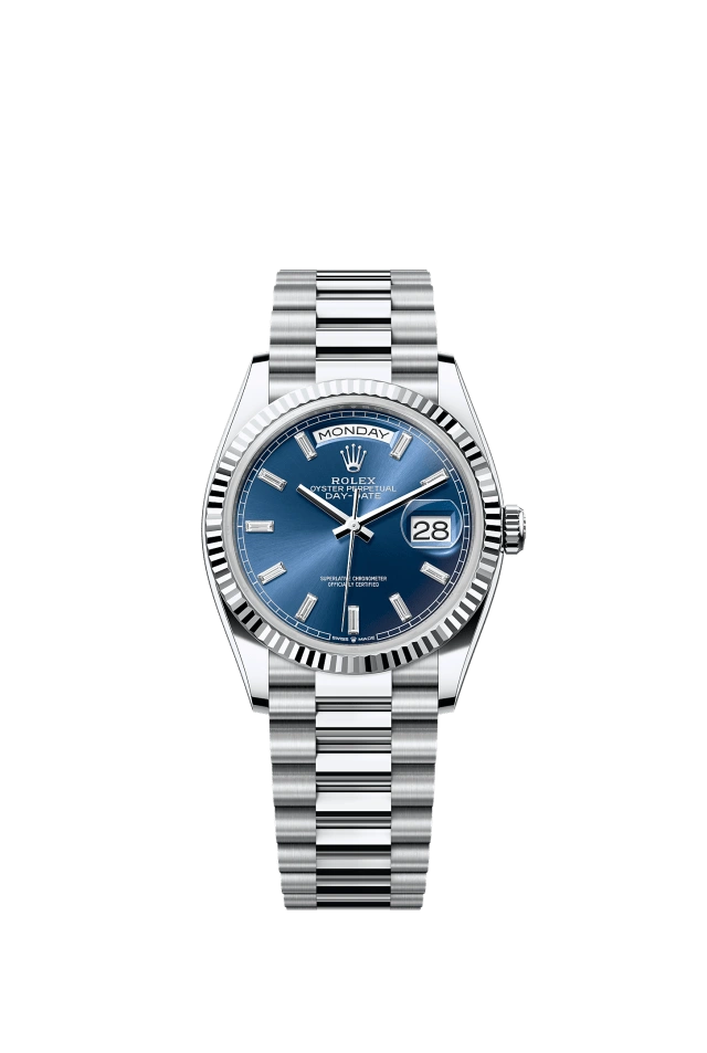 Rolex Day-Date 36mm Blue 128236