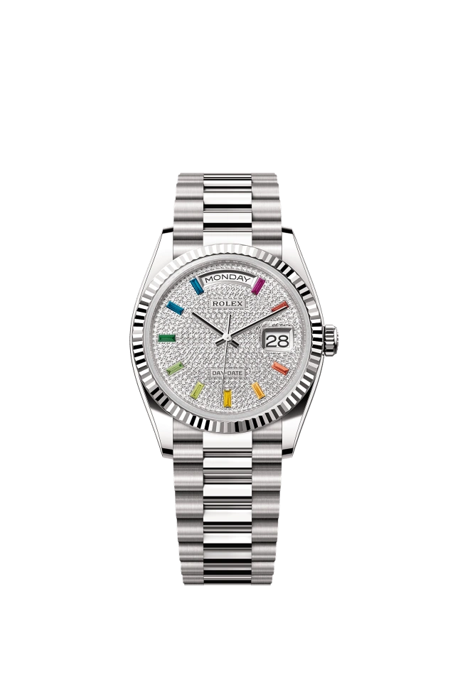 Rolex Day-Date 36mm Diamond-Paved 128239