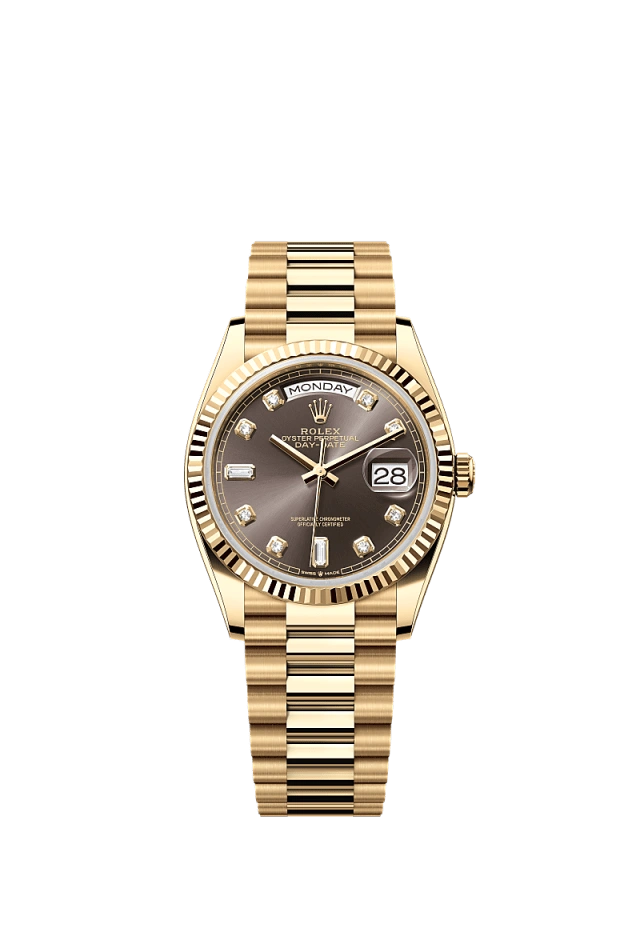 Rolex Day-Date 36mm Dark Grey 128238