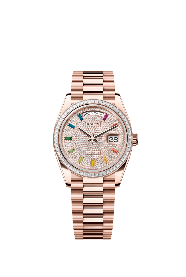 Rolex Day-Date 36mm Diamond-Paved 128395TBR