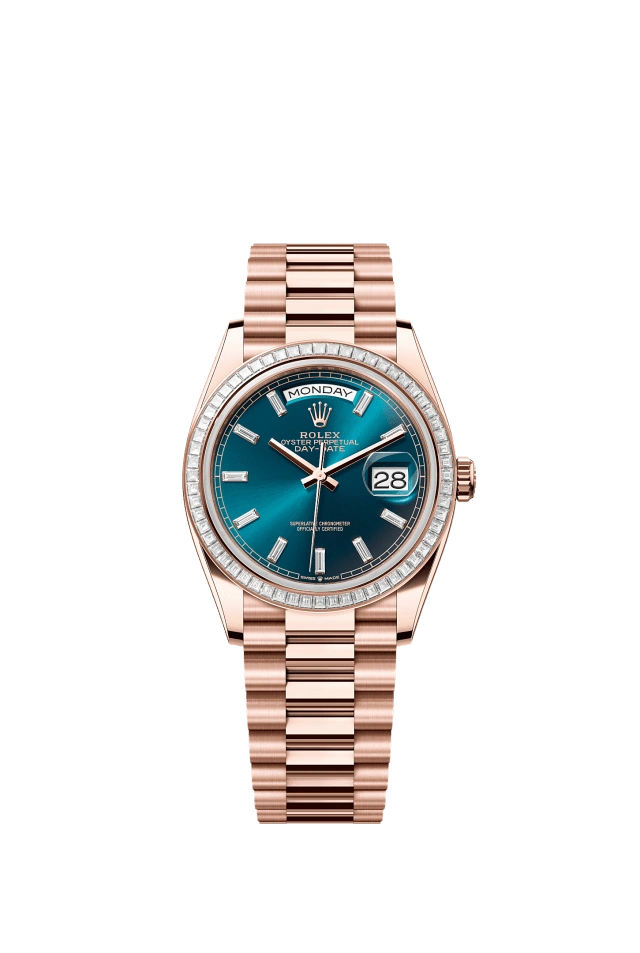 Rolex Day-Date 36mm Blue Green 128395TBR