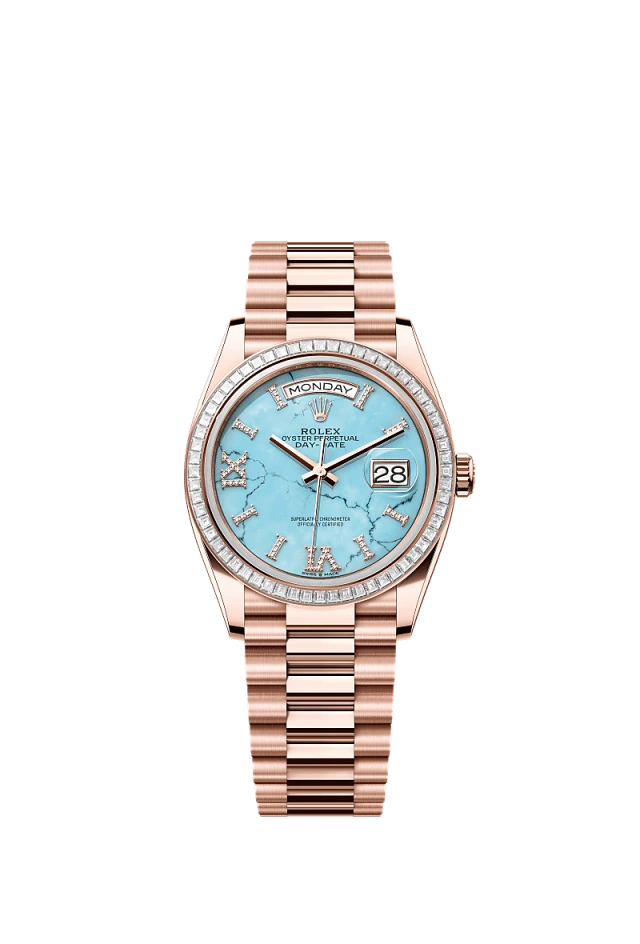 Rolex Day-Date 36mm Turquoise Blue 128395TBR