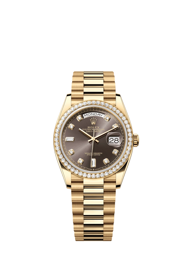 Rolex Rolex Day-Date 36mm Dark Grey 128348RBR