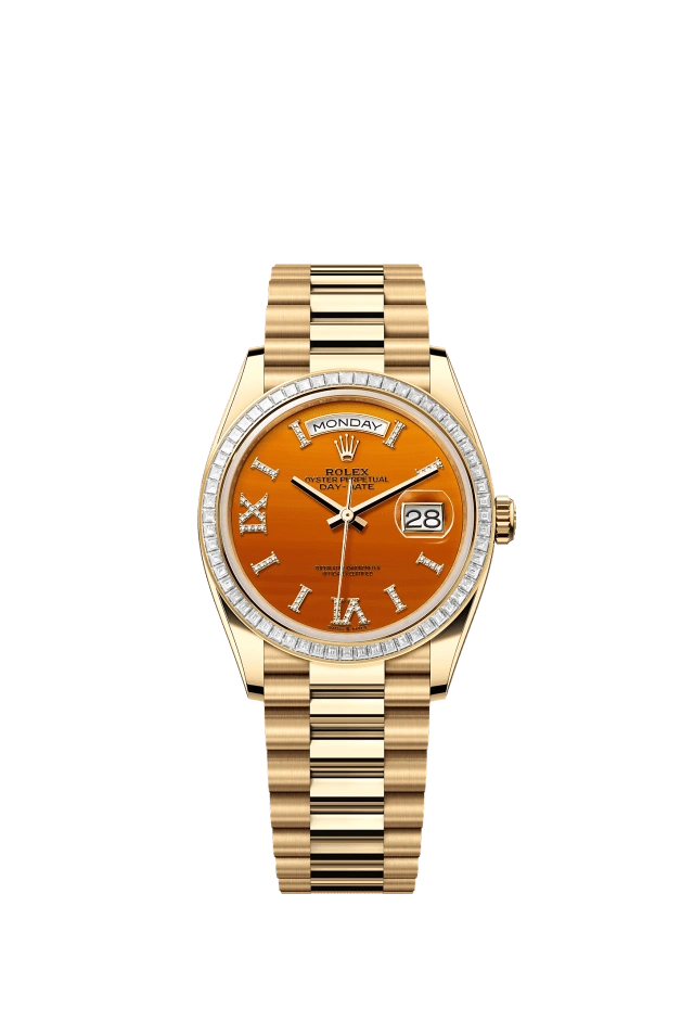 Rolex Day-Date 36mm Carnelian 128398TBR