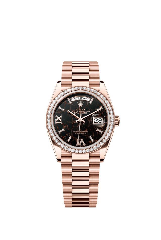 Rolex Day-Date 36mm Eisenkiesel 128345RBR