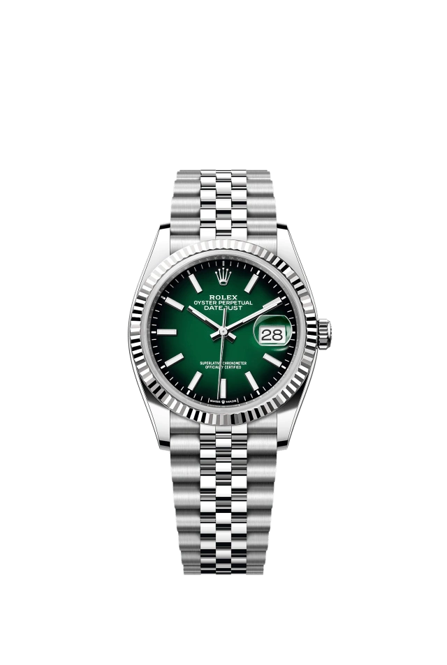 Rolex Datejust 36mm green ombré 126234