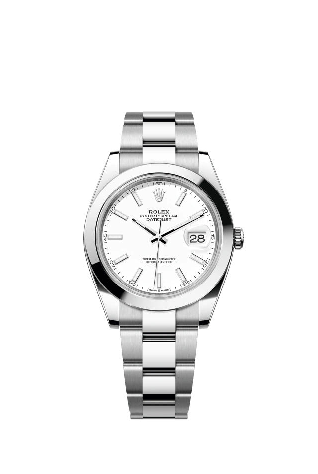 Rolex Datejust 41mm White 126300