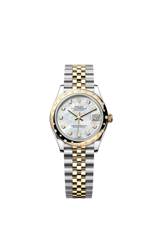 Rolex Datejust 31mm White Mother-of-Pearl 278343RBR