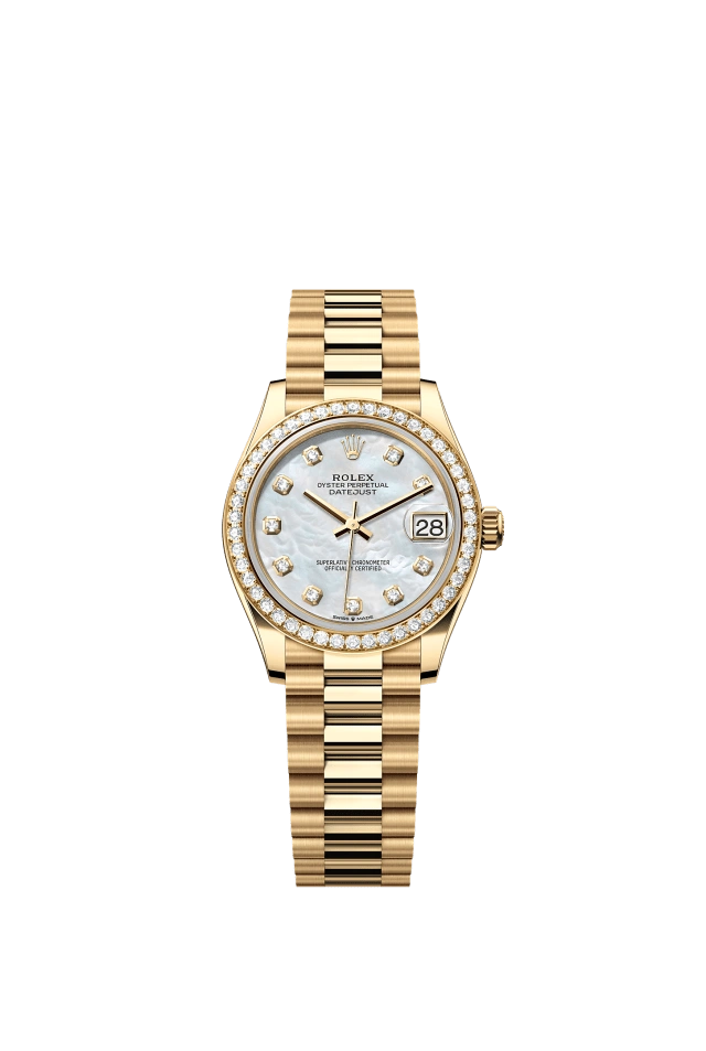 Rolex Datejust 31mm White Mother-of-Pearl 278288RBR