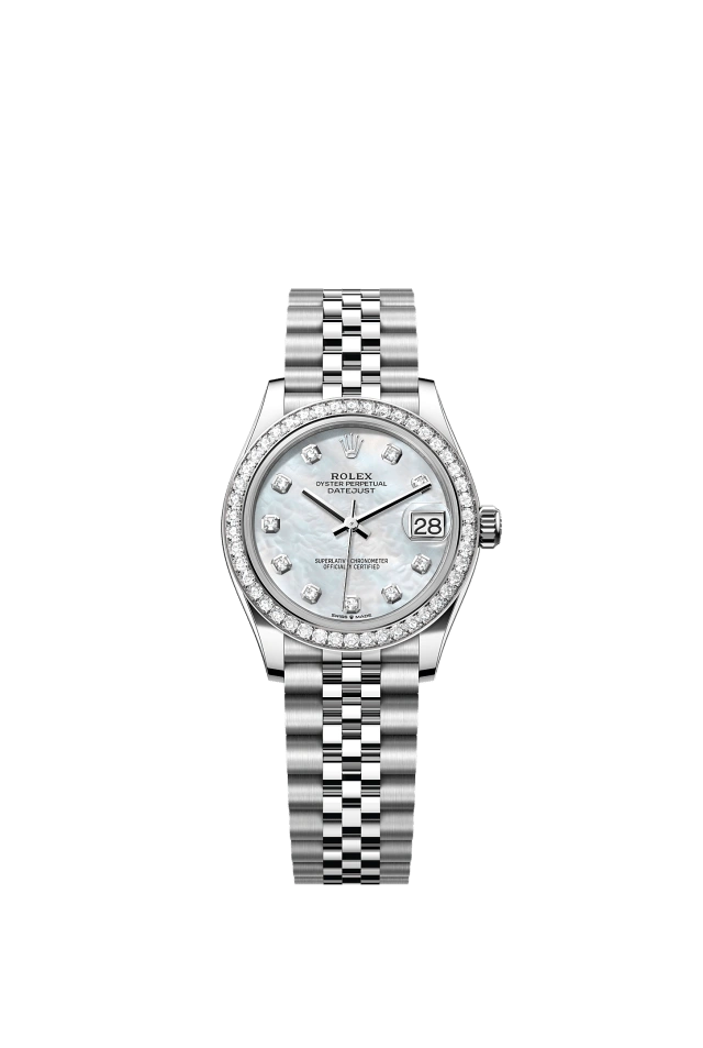 Rolex Datejust 31mm White Mother-of-Pearl 278384RBR